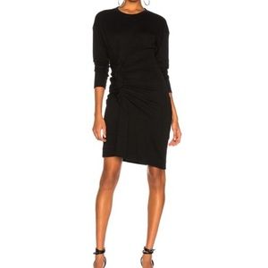 Isabel Marant Étoile black jeneth wool dress 42